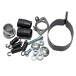 LeoVince X-Fight Black Limited sportkipufogó (Piaggio D50B - Aprilia RX / SX)