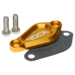 Voca Racing CNC Style EVO olajpumpa takarólemez (Minarelli AM6 / Derbi EBE-EBS / Piaggio D50B) (Arany) 