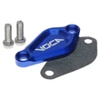 Voca Racing CNC Style EVO olajpumpa takarólemez (Minarelli AM6 / Derbi EBE-EBS / Piaggio D50B) (Kék)