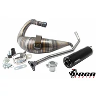 VOCA Racing Cross Rookie ( Piaggio D50B / Aprilia SX50 RX50 2006- ) Fekete hangtompítóval