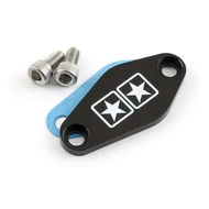 Stage6 CNC olajpumpa takarólemez (Minarelli AM6 - Derbi EBE / EBS - Piaggio D50B - Fekete)