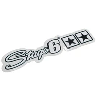 Stage6 logó matrica (250X45 - fekete)