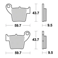 Ferodo ECO-Friction fékbetét hátsó ( Fantic - Honda - Valenti )