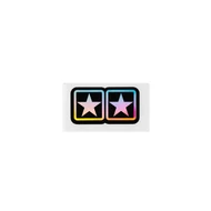 Stage6 Stars hologrammos matrica (50x25mm)