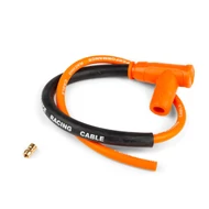 Stage6 Racing szilikon gyertyapipa gyertyakábel szett (Narancssárga)