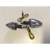 Irányjelző ( index ) nyíl karbon M8-as menettel / E jellel (pár)