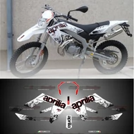 Matrica szett Aprilia RX50 2011 Fehér