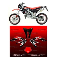 Matrica szett Aprilia SX 50 2009 Black Lion