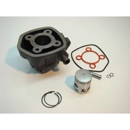 Hengerszett 50ccm-es öntöttvas  (Fekvőhengeres Minarelli LC 10-es csapszeg)