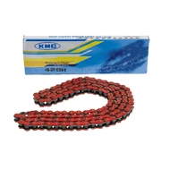 KMC 420 lánc  (138 tag) -  Piros