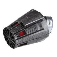 Sportlégszűrő E5 Style (védőházas - karbon) 45 fok