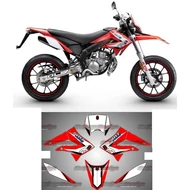 Matrica szett Gilera SMT Racing 2014 Piros