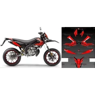 Matrica szett Derbi Senda Xtreme 2015 Piros