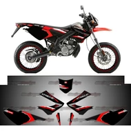 Matrica szett Derbi Senda Xtreme 2005 Piros