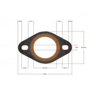 Kipufogó tömítés (Minarelli / Yamaha) (Tuning kipufogó)