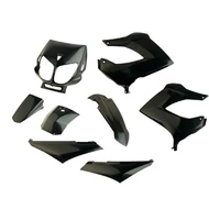 Derbi Senda idomszett (2000-2010) Fekete (8db)