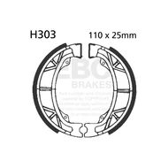EBC H303 Premium Kevlar-Aramid dobfék betét garnitúra fékpofa