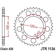 JT Hátsó lánckerék JTR1134 (428 - 50 fog)