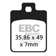 EBC SFA260 Scooter Blackstuff Kevlar-Aramid robogó fékbetét garnitúra (egy féknyereghez)