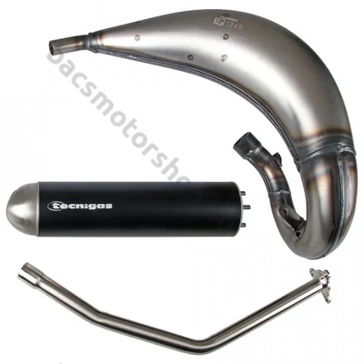 Tecnigas E-Nox Steel sportkipufogó (Minarelli AM6 - Aprilia MX /RX)