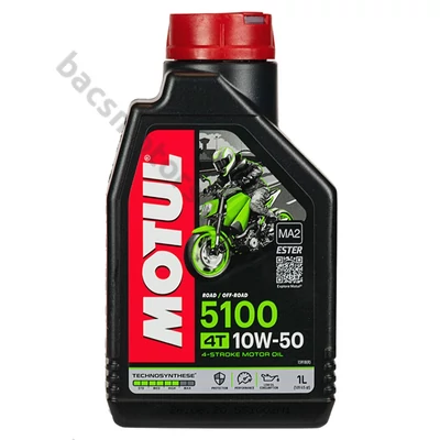 Motul 5100 4T 10W50 félszintetikus motorolaj PRM (1 liter)