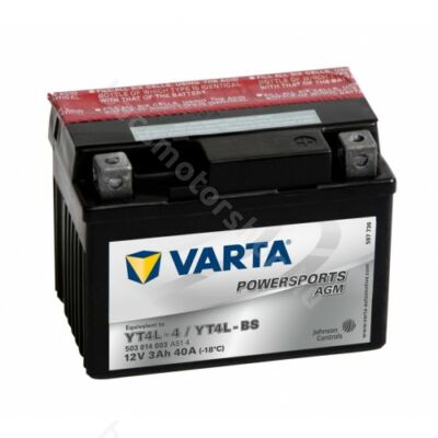 Akkumulátor Varta YTX4L-BS