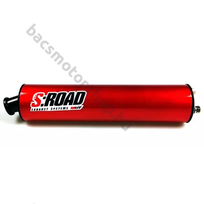 MVT S-Road hangtompító ( Piros )