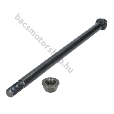 Hátsó keréktengely 15mm - aluminium lengővillás (Derbi Senda DRD)