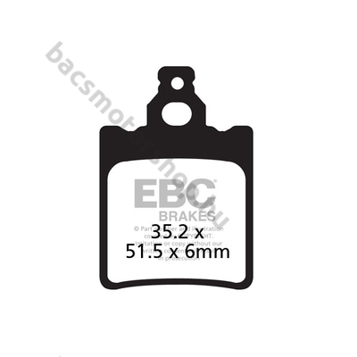 EBC FA060 Blackstuff Kevlar-Aramid fékbetét garnitúra