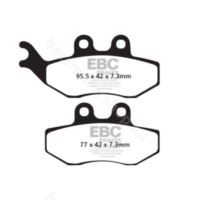EBC FA194 Blackstuff Kevlar-Aramid motorkerékpár fékbetét garnitúra ( egy féknyereghez )
