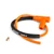 Stage6 Racing szilikon gyertyapipa gyertyakábel szett (Narancssárga)